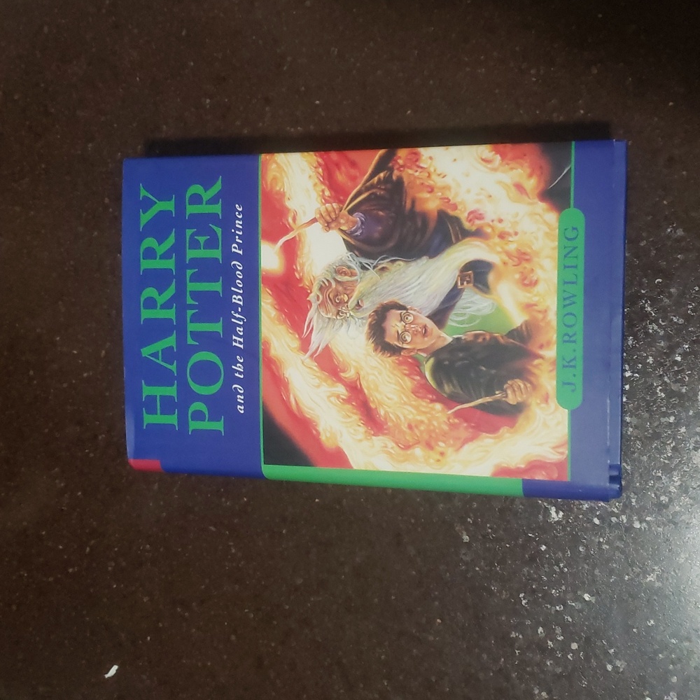 HARRY POTTER and the Half-Blood Prince.  J.K. Rowling.